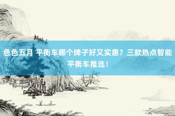 色色五月 平衡车哪个牌子好又实惠？三款热点智能平衡车推选！