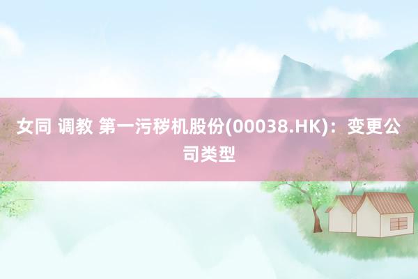 女同 调教 第一污秽机股份(00038.HK)：变更公司类型