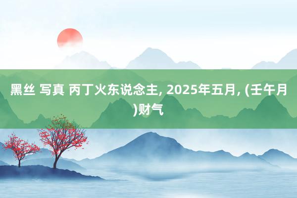 黑丝 写真 丙丁火东说念主， 2025年五月， (壬午月)财气